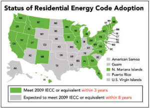 status of residential energy code adoption