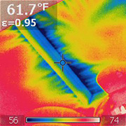 thermal imaging readout duct